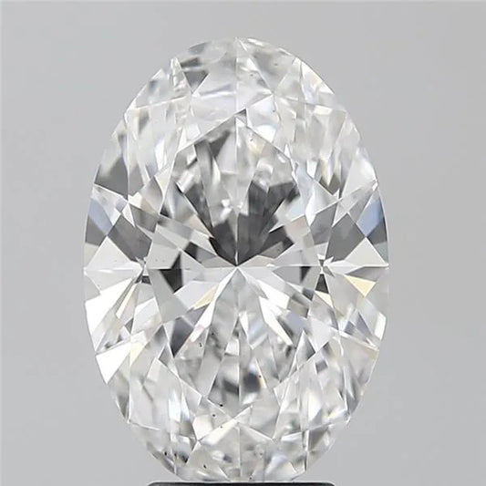 Lab-Grown Oval Diamond - 4.02 Carats, E Color, VS2 Clarity - Sustainable Luxury and Dazzling Brilliance-IGI·Certified