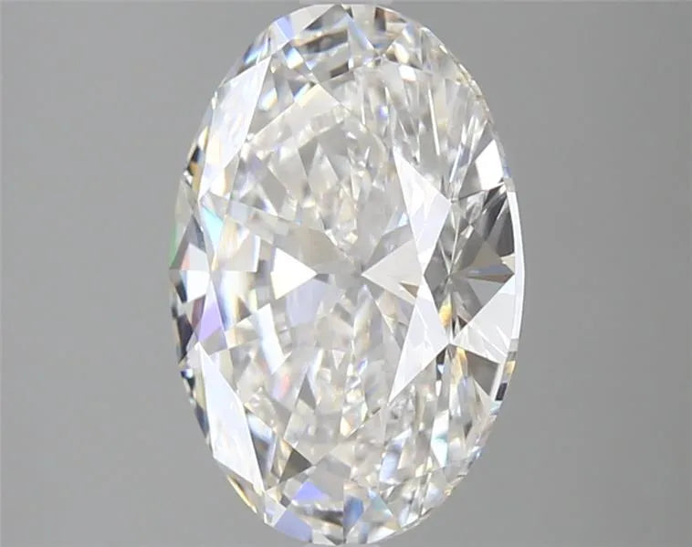 Lab-Grown Oval Diamond - 2.96 Carats, E Color, VVS2 Clarity - Sustainable Luxury and Dazzling Brilliance-IGI·Certified