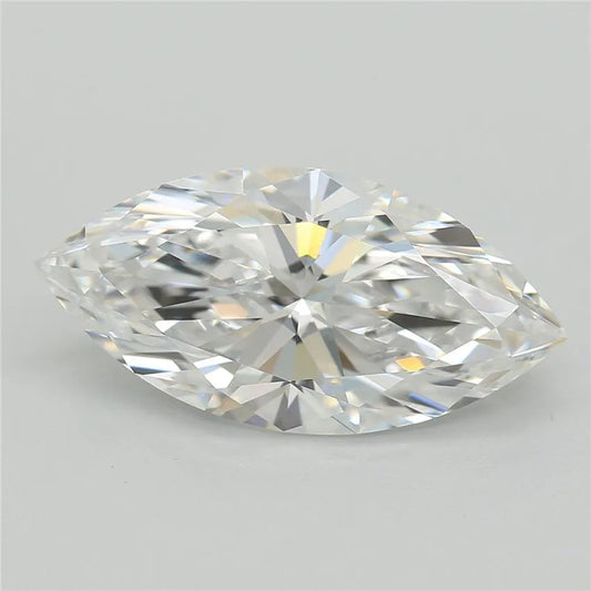 Lab-Grown Marquise Diamond - 2.52 Carats, E Color, VVS1 Clarity - Sustainable Luxury and Dazzling Brilliance-IGI·Certified