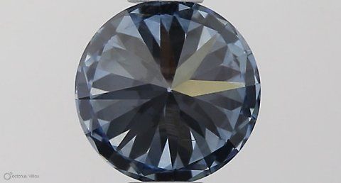 Lab-Grown ROUND Diamond - 0.51 Carat, Fancy Vivid Blue Color, VS2 Clarity | Sustainable Luxury, Dazzling Brilliance | IGI | Certified LG581331205