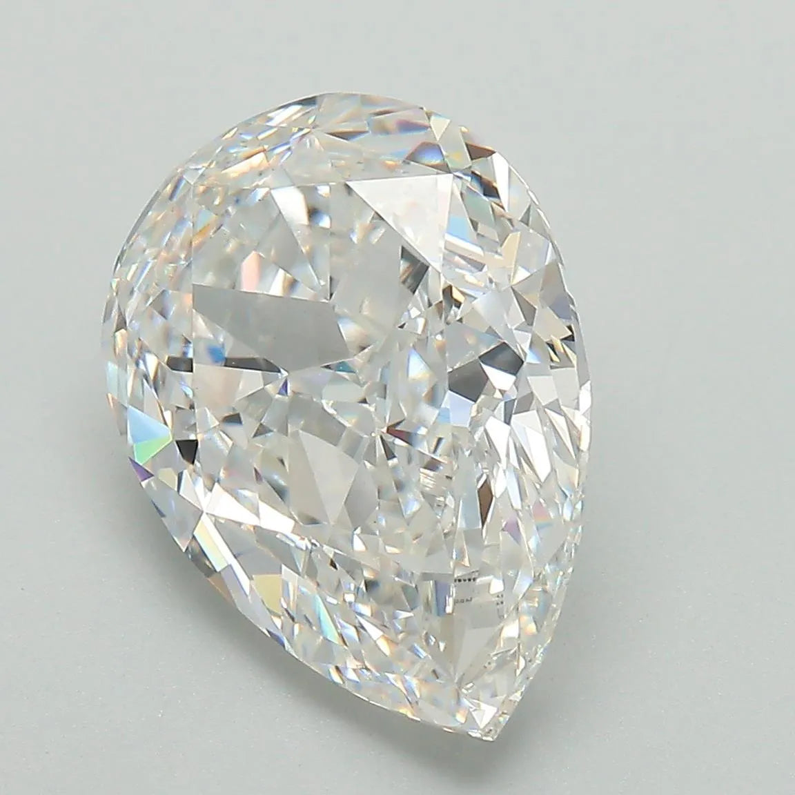 Lab-Grown Pear Diamond - 6.33 Carats, F Color, VS1 Clarity - Sustainable Luxury and Dazzling Brilliance-IGI·Certified