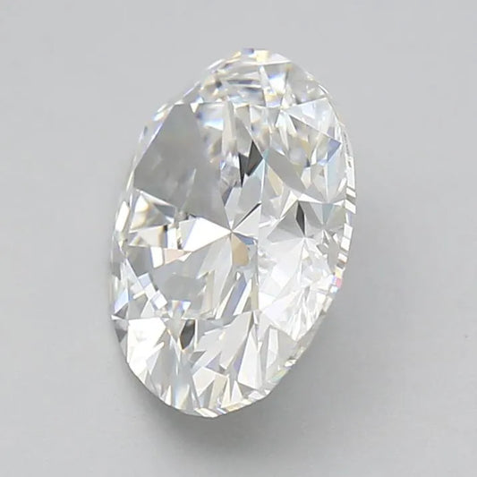 Lab-Grown Oval Diamond - 3.07 Carats, E Color, VVS2 Clarity - Sustainable Luxury and Dazzling Brilliance-IGI·Certified