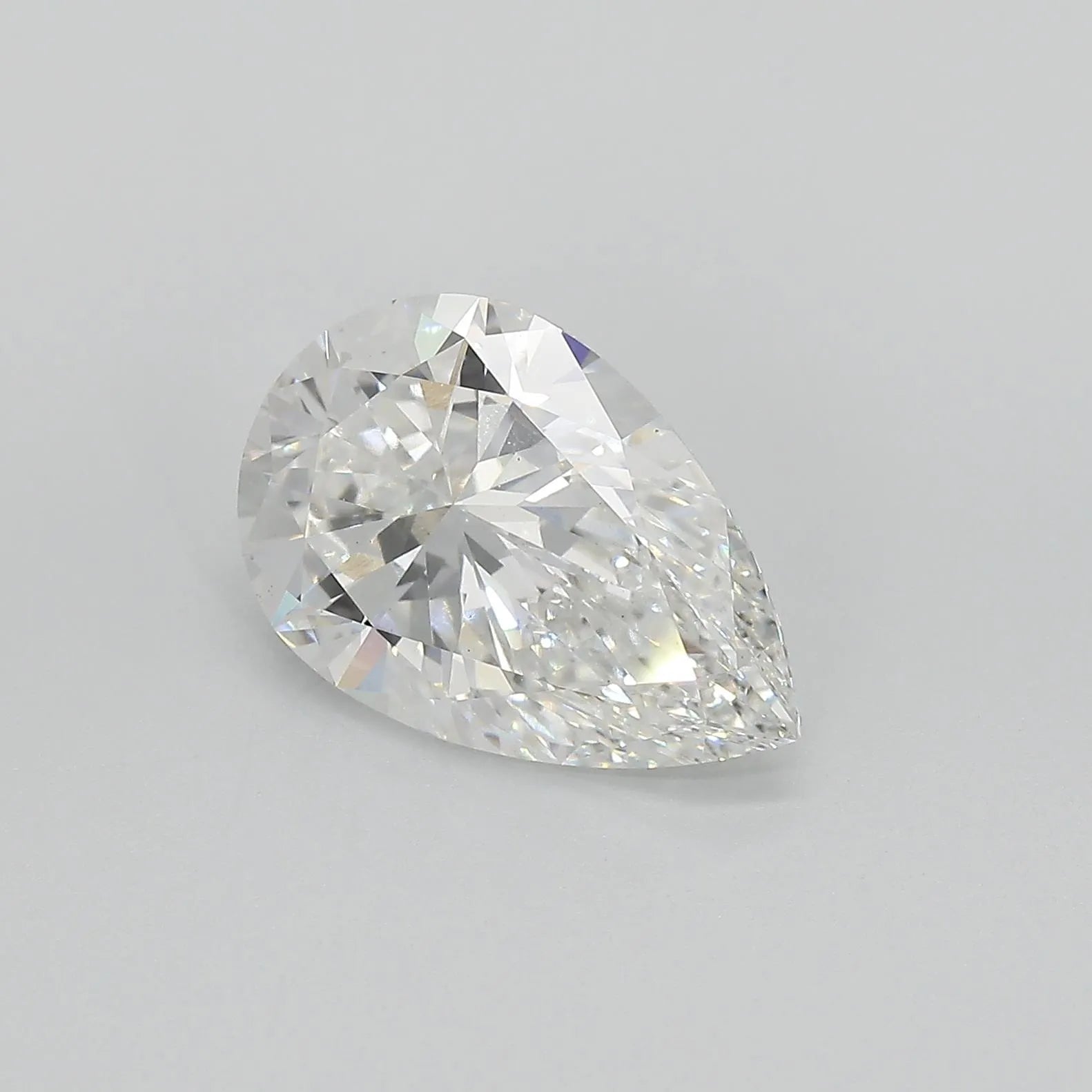 Lab-Grown Pear Diamond - 3.52 Carats, F Color, VS1 Clarity - Sustainable Luxury and Dazzling Brilliance-IGI·Certified