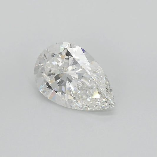 Lab-Grown Pear Diamond - 3.52 Carats, F Color, VS1 Clarity - Sustainable Luxury and Dazzling Brilliance-IGI·Certified