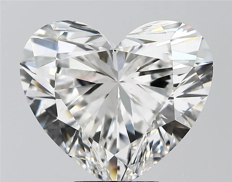 Lab-Grown Heart Diamond - 6.25 Carats, F Color, VS2 Clarity - Sustainable Luxury and Dazzling Brilliance-IGI·Certified