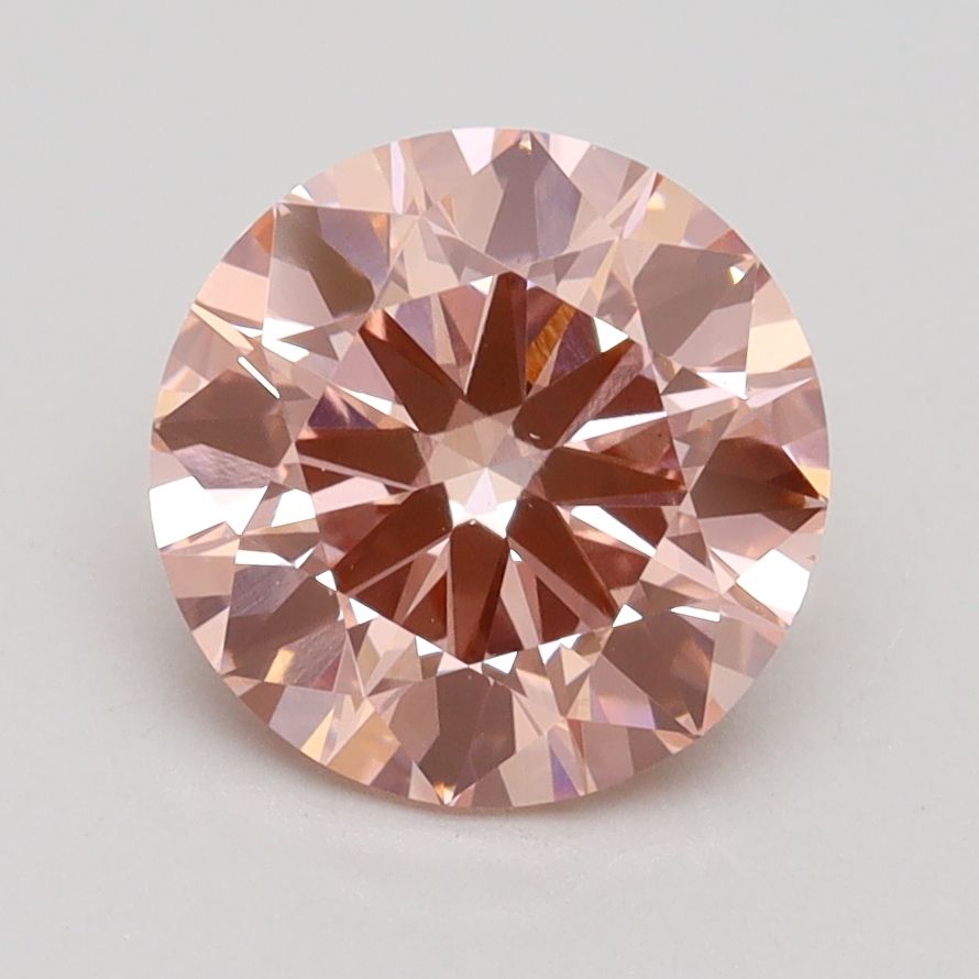 Lab-Grown ROUND Diamond - 2.06 Carat, Fancy Intense Pink Color, VS2 Clarity | Sustainable Luxury, Dazzling Brilliance | IGI | Certified LG532242886