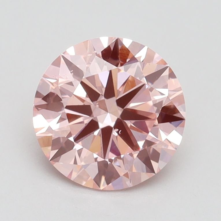 Lab-Grown ROUND Diamond - 1.3 Carat, Fancy Intense Pink Color, VS2 Clarity | Sustainable Luxury, Dazzling Brilliance | IGI | Certified LG532242692