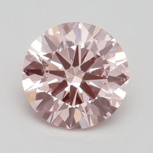 Lab-Grown ROUND Diamond - 1.3 Carat, Fancy Intense Pink Color, VS2 Clarity | Sustainable Luxury, Dazzling Brilliance | IGI | Certified LG530291624