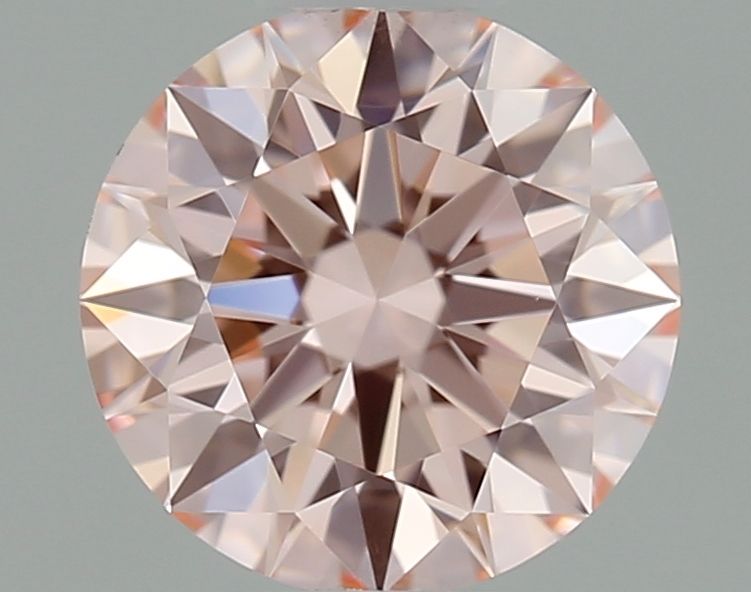 Lab-Grown ROUND Diamond - 0.5 Carat, Fancy Intense Pink Color, VVS2 Clarity | Sustainable Luxury, Dazzling Brilliance | IGI | Certified LG646476021