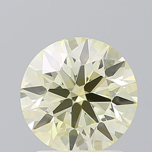 Lab-Grown ROUND Diamond - 1.26 Carat, Fancy Intense Yellow Color, VS1 Clarity | Sustainable Luxury, Dazzling Brilliance | IGI | Certified LG595385234