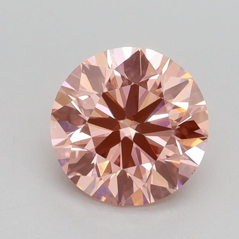 Lab-Grown ROUND Diamond - 1.31 Carat, Fancy Intense Pink Color, VS2 Clarity | Sustainable Luxury, Dazzling Brilliance | IGI | Certified LG538279739