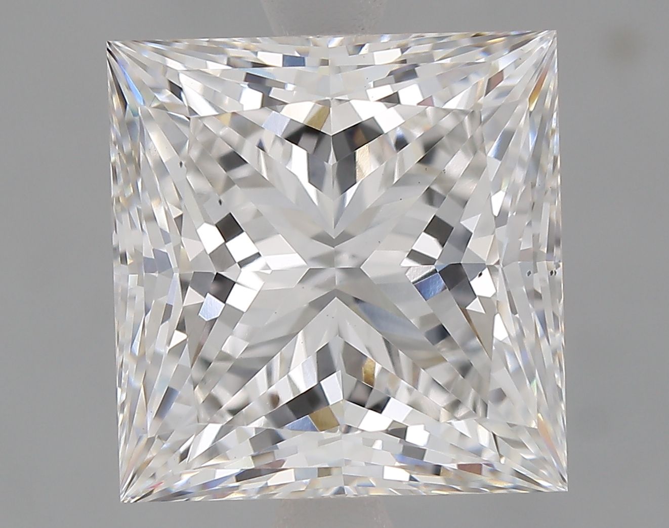 Lab-Grown PRINCESS Diamond - 4.29 Carats, F Color, VS2 Clarity - Sustainable Luxury and Dazzling Brilliance-IGI·Certified