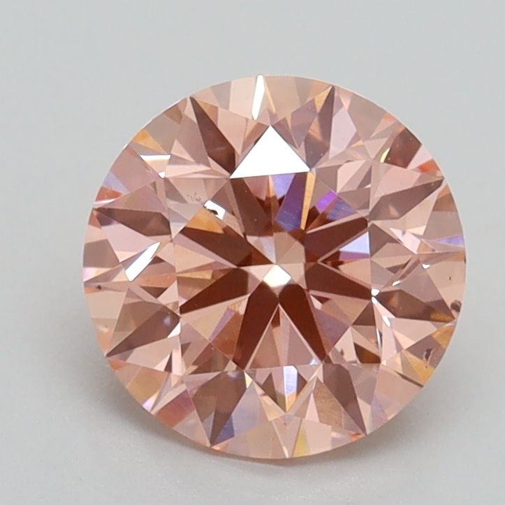 Lab-Grown ROUND Diamond - 1.5 Carat, Fancy Intense Pink Color, VS2 Clarity | Sustainable Luxury, Dazzling Brilliance | IGI | Certified LG538282564