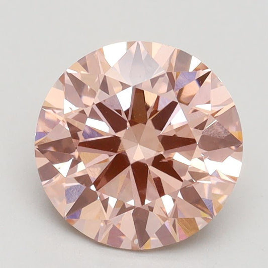 Lab-Grown ROUND Diamond - 2.04 Carat, Fancy Intense Pink Color, SI1 Clarity | Sustainable Luxury, Dazzling Brilliance | IGI | Certified LG538278861