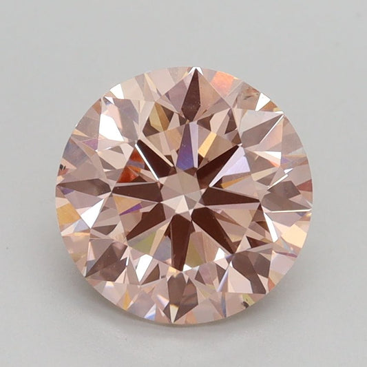 Lab-Grown ROUND Diamond - 2.05 Carat, Fancy Intense Pink Color, VS2 Clarity | Sustainable Luxury, Dazzling Brilliance | IGI | Certified LG536297767