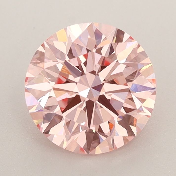 Lab-Grown ROUND Diamond - 1.5 Carat, Fancy Intense Pink Color, VVS2 Clarity | Sustainable Luxury, Dazzling Brilliance | IGI | Certified LG563238695