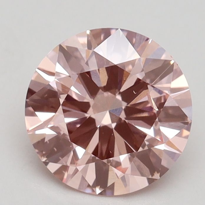 Lab-Grown ROUND Diamond - 1.52 Carat, Fancy Intense Pink Color, SI1 Clarity | Sustainable Luxury, Dazzling Brilliance | IGI | Certified LG536200891