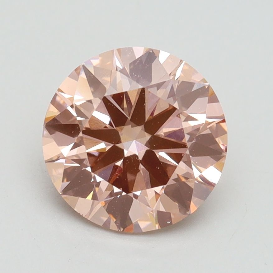 Lab-Grown ROUND Diamond - 1.85 Carat, Fancy Intense Pink Color, VS1 Clarity | Sustainable Luxury, Dazzling Brilliance | IGI | Certified LG538282760