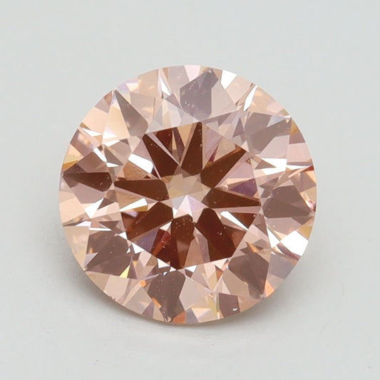 Lab-Grown ROUND Diamond - 1.85 Carat, Fancy Intense Pink Color, VS1 Clarity | Sustainable Luxury, Dazzling Brilliance | IGI | Certified LG538282760