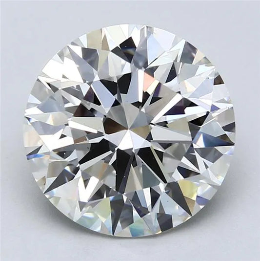 Lab-Grown Round Diamond - 5.8 Carats, F Color, VS2 Clarity - Sustainable Luxury and Dazzling Brilliance-IGI·Certified