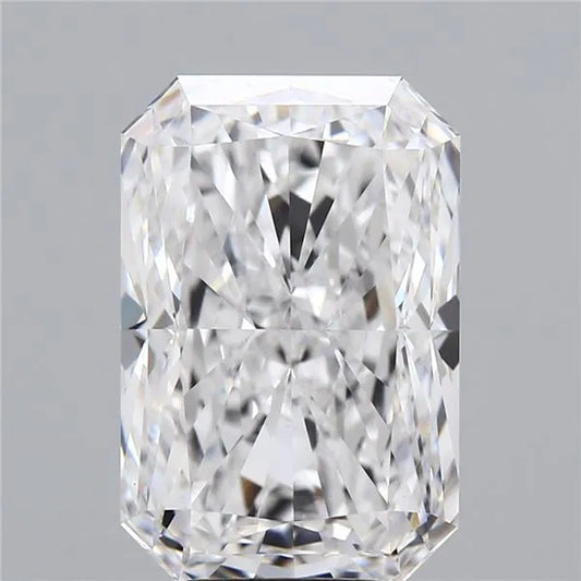 Lab-Grown Radiant Diamond - 6.43 Carats, E Color, VVS2 Clarity - Sustainable Luxury and Dazzling Brilliance-IGI·Certified