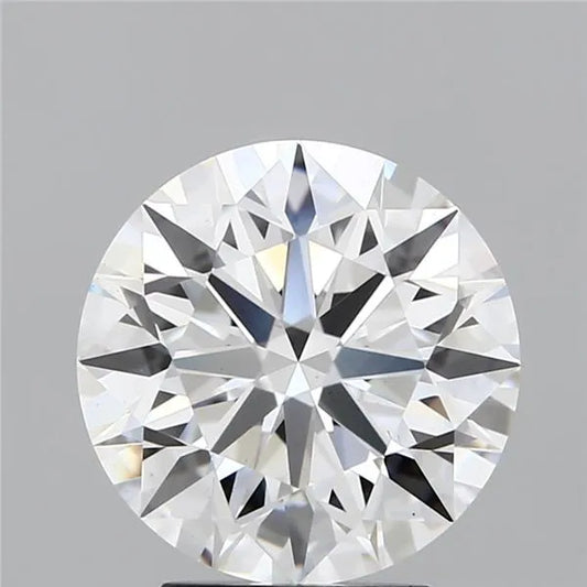 Lab-Grown Round Diamond - 3.57 Carats, F Color, VS1 Clarity - Sustainable Luxury and Dazzling Brilliance-IGI·Certified