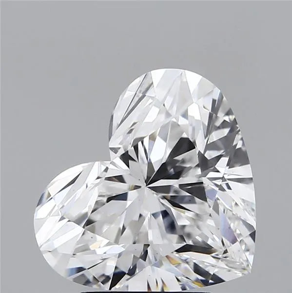 Lab-Grown Heart Diamond - 3.56 Carats, E Color, VS1 Clarity - Sustainable Luxury and Dazzling Brilliance-IGI·Certified