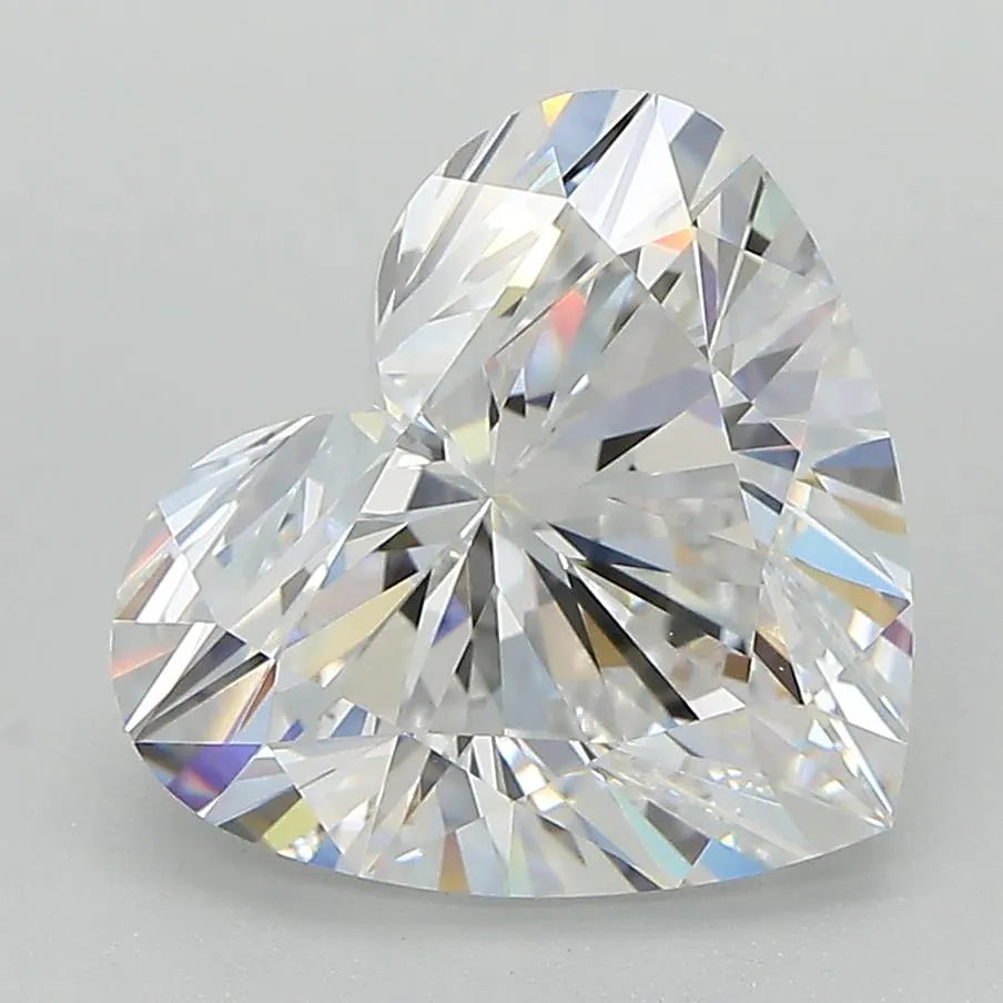 Lab-Grown Heart Diamond - 3.58 Carats, E Color, VVS2 Clarity - Sustainable Luxury and Dazzling Brilliance-GIA·Certified