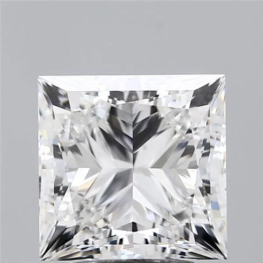 Lab-Grown Princess Diamond - 4 Carats, F Color, VVS2 Clarity - Sustainable Luxury and Dazzling Brilliance-IGI·Certified