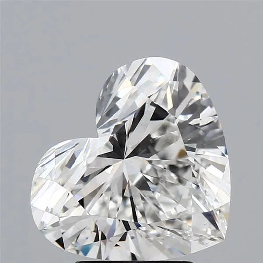 Lab-Grown Heart Diamond - 3.53 Carats, F Color, VS1 Clarity - Sustainable Luxury and Dazzling Brilliance-IGI·Certified