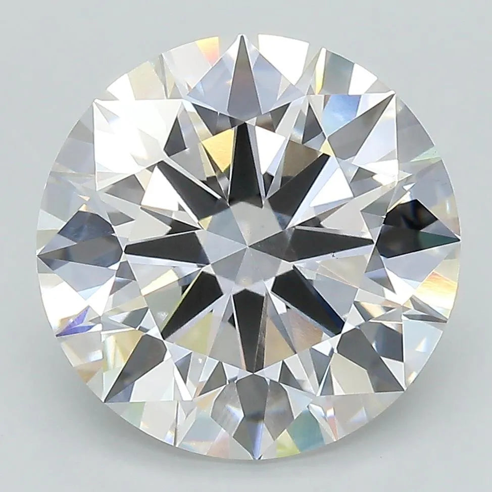 Lab-Grown Round Diamond - 6 Carats, F Color, VS1 Clarity - Sustainable Luxury and Dazzling Brilliance-IGI·Certified