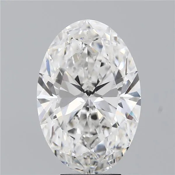 Lab-Grown Oval Diamond - 5.09 Carats, F Color, VS2 Clarity - Sustainable Luxury and Dazzling Brilliance-IGI·Certified