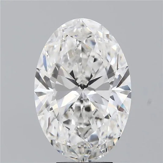 Lab-Grown Oval Diamond - 5.09 Carats, F Color, VS2 Clarity - Sustainable Luxury and Dazzling Brilliance-IGI·Certified