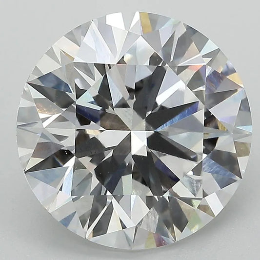 Lab-Grown Round Diamond - 6.05 Carats, F Color, VVS1 Clarity - Sustainable Luxury and Dazzling Brilliance-IGI·Certified