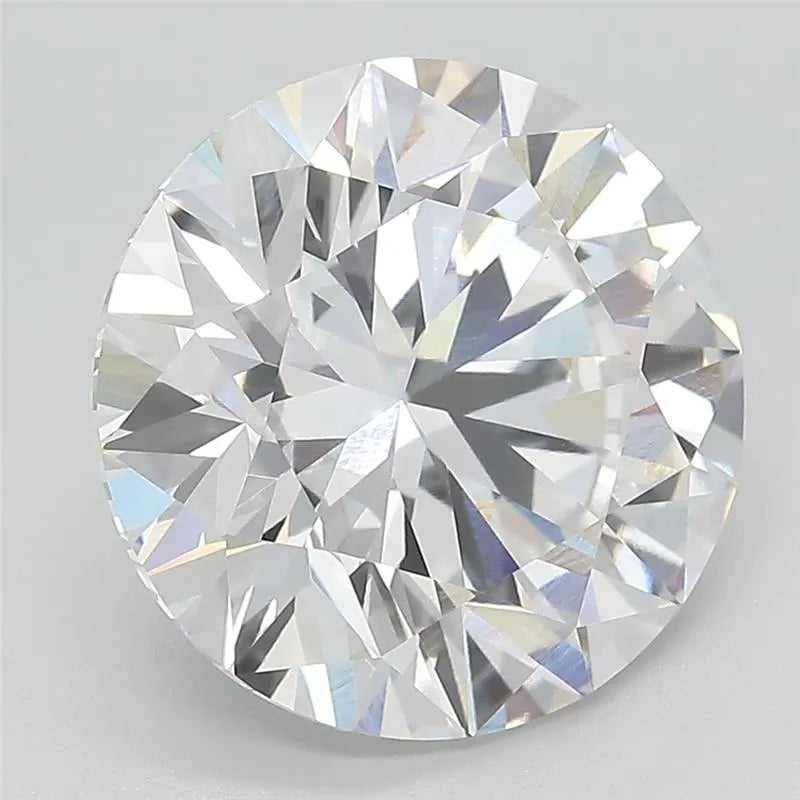 Lab-Grown Round Diamond - 6.4 Carats, F Color, VVS2 Clarity - Sustainable Luxury and Dazzling Brilliance-IGI·Certified