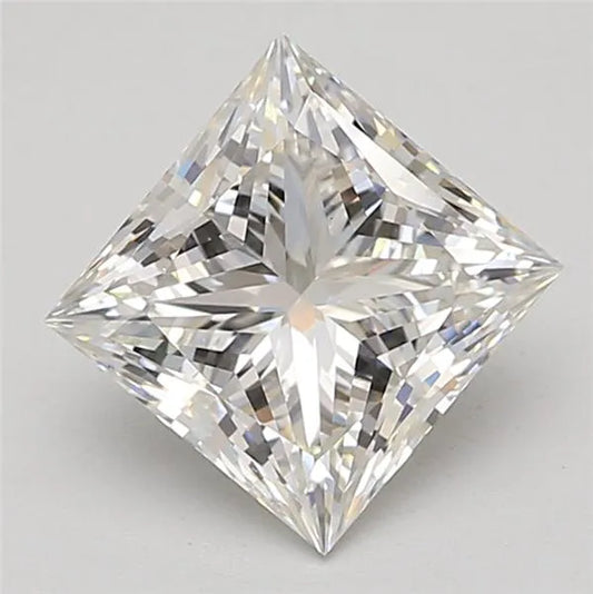 Lab-Grown Princess Diamond - 3.03 Carats, F Color, VS1 Clarity - Sustainable Luxury and Dazzling Brilliance-IGI·Certified