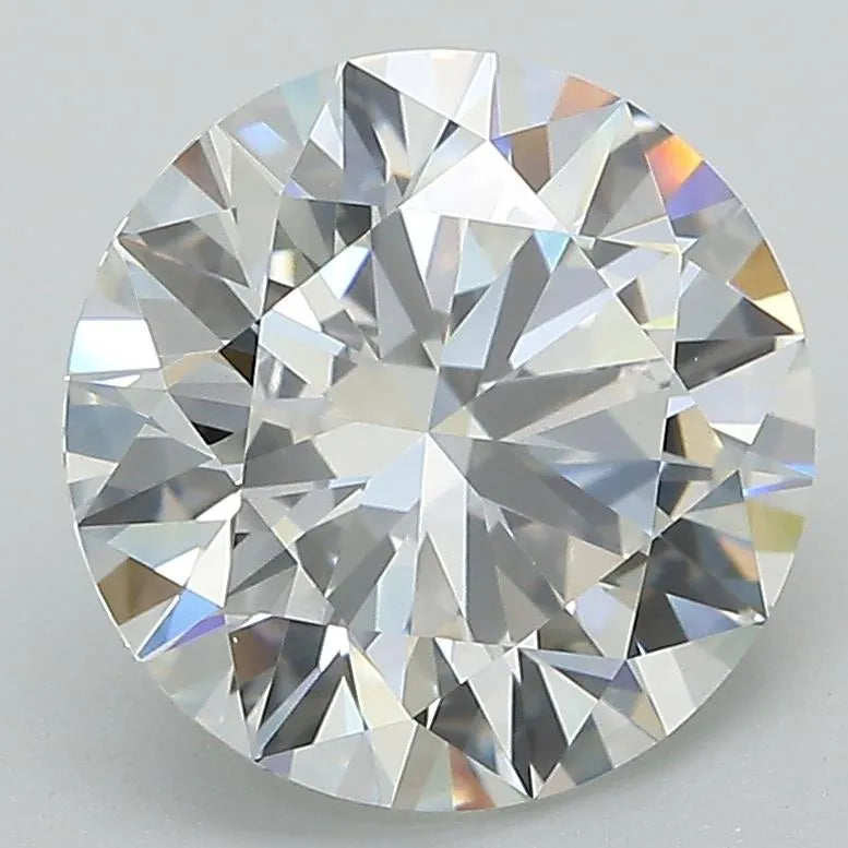 Lab-Grown Round Diamond - 3.56 Carats, F Color, VS1 Clarity - Sustainable Luxury and Dazzling Brilliance-IGI·Certified