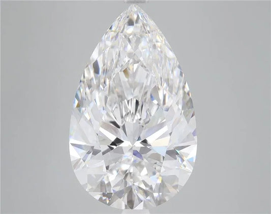 Lab-Grown Pear Diamond - 7.55 Carats, E Color, VS1 Clarity - Sustainable Luxury and Dazzling Brilliance-GIA·Certified