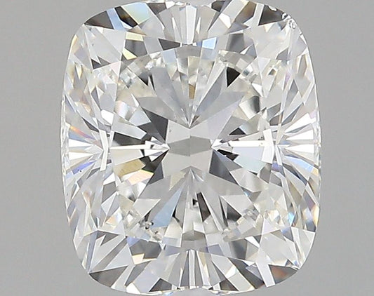 Lab-Grown CUSHION Diamond - 3.21 Carats, G Color, SI1 Clarity - Sustainable Luxury and Dazzling Brilliance-GIA·Certified