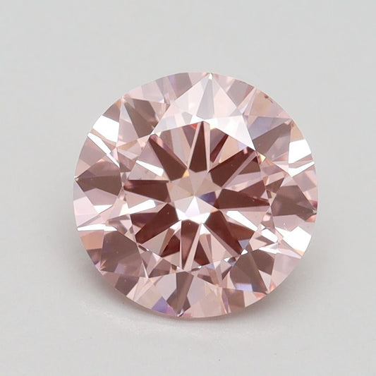 Lab-Grown ROUND Diamond - 1.7 Carat, Fancy Intense Pink Color, VS2 Clarity | Sustainable Luxury, Dazzling Brilliance | IGI | Certified LG529285406