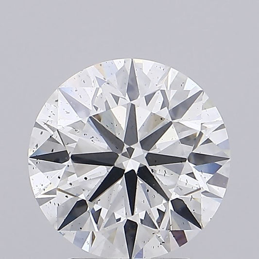 Lab-Grown ROUND Diamond - 3 Carats, G Color, SI1 Clarity - Sustainable Luxury and Dazzling Brilliance-IGI·Certified