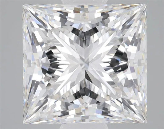 Lab-Grown Princess Diamond - 4.04 Carats, F Color, VS1 Clarity - Sustainable Luxury and Dazzling Brilliance-IGI·Certified