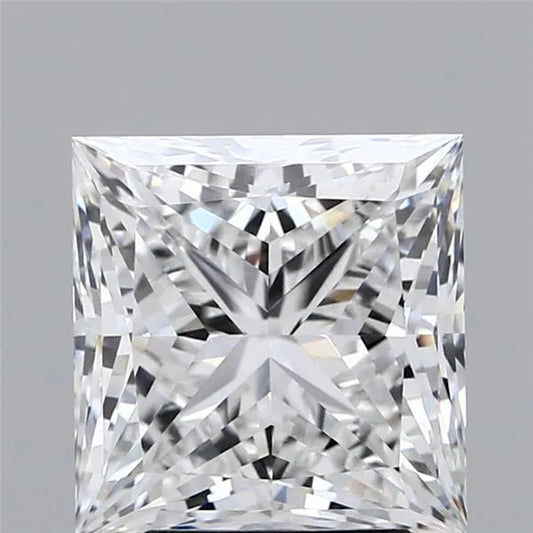 Lab-Grown Princess Diamond - 4.01 Carats, E Color, VVS2 Clarity - Sustainable Luxury and Dazzling Brilliance-IGI·Certified