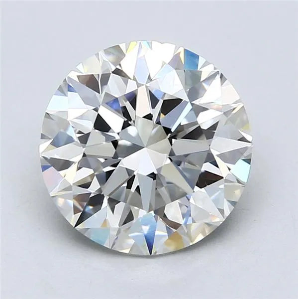 Lab-Grown Round Diamond - 4.02 Carats, F Color, VS1 Clarity - Sustainable Luxury and Dazzling Brilliance-IGI·Certified