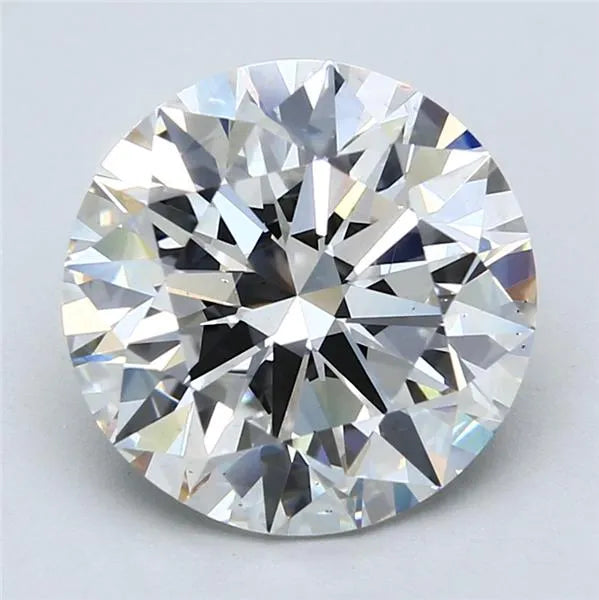 Lab-Grown Round Diamond - 5.38 Carats, F Color, VS2 Clarity - Sustainable Luxury and Dazzling Brilliance-IGI·Certified