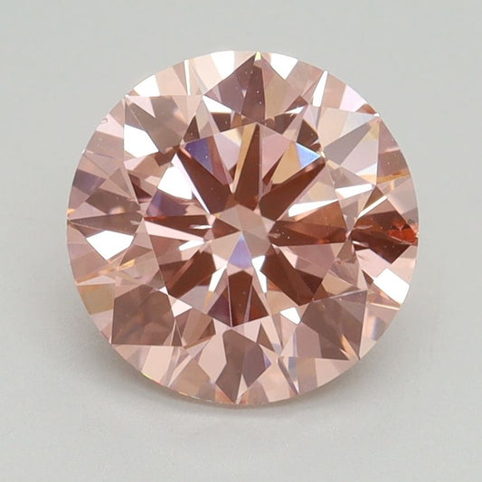 Lab-Grown ROUND Diamond - 2 Carat, Fancy Intense Pink Color, SI1 Clarity | Sustainable Luxury, Dazzling Brilliance | IGI | Certified LG538278954