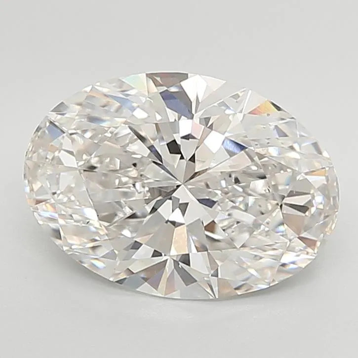 Lab-Grown Oval Diamond - 5.22 Carats, F Color, VS2 Clarity - Sustainable Luxury and Dazzling Brilliance-IGI·Certified