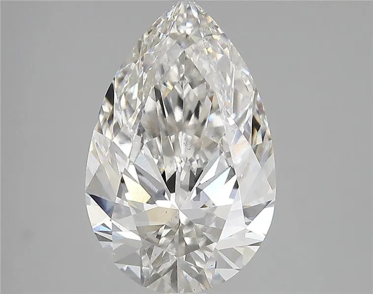 Lab-Grown Pear Diamond - 4.75 Carats, F Color, VS1 Clarity - Sustainable Luxury and Dazzling Brilliance-IGI·Certified