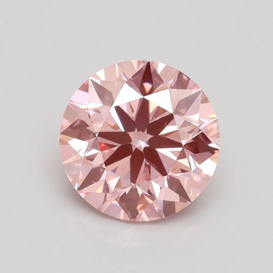 Lab-Grown ROUND Diamond - 1.36 Carat, Fancy Intense Pink Color, VS2 Clarity | Sustainable Luxury, Dazzling Brilliance | IGI | Certified LG532245457