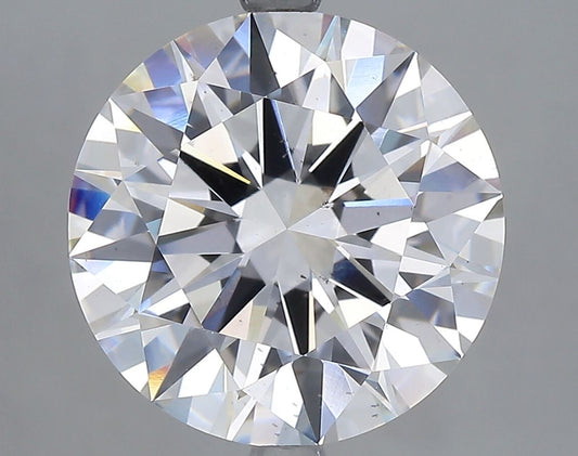 Lab-Grown Round Diamond - 6 Carat, F Color, VS1 Clarity | Sustainable Luxury, Dazzling Brilliance | IGI | Certified LG632417692